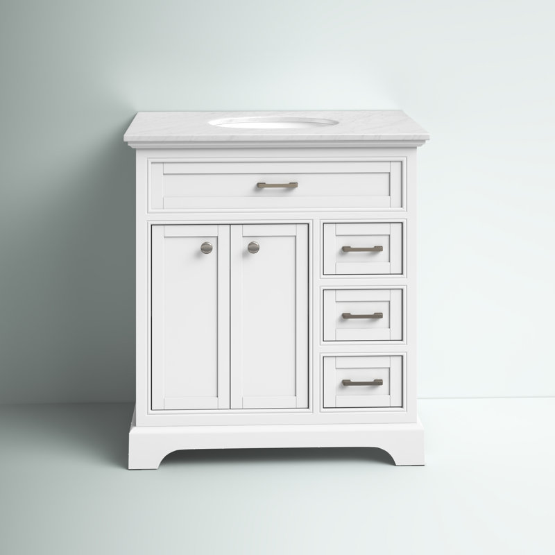 Mercury Row® Shugart 32'' Freestanding Single Bathroom Vanity with